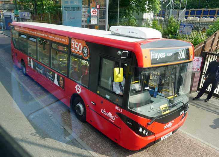 Abellio Alexander Dennis Enviro200MMC 8893